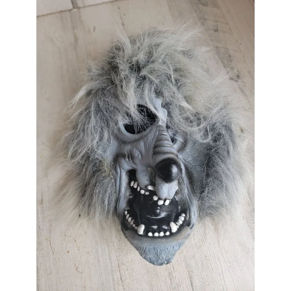 Werewolf mask fun world Easter unlimited Halloween costume vintage‎